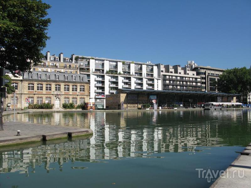 Каналы и шлюзы Сен-Мартен, Париж / Франция