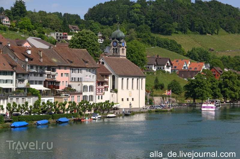 Eglisau на реке Rhein (Швейцария) / Фото из Швейцарии