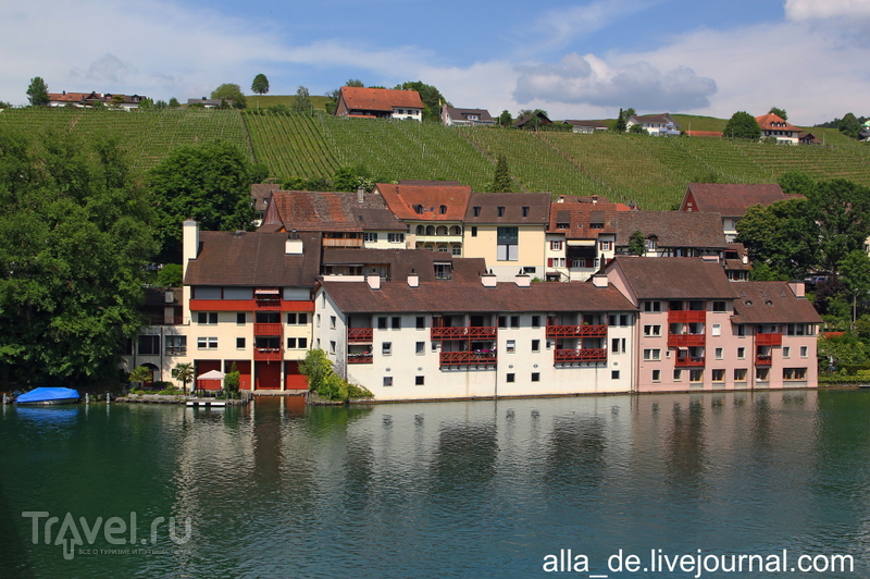 Eglisau на реке Rhein (Швейцария) / Фото из Швейцарии