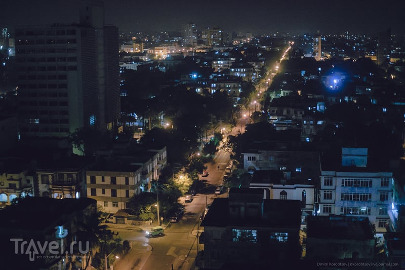 Путевые заметки: Ночная Гавана, Куба / Куба