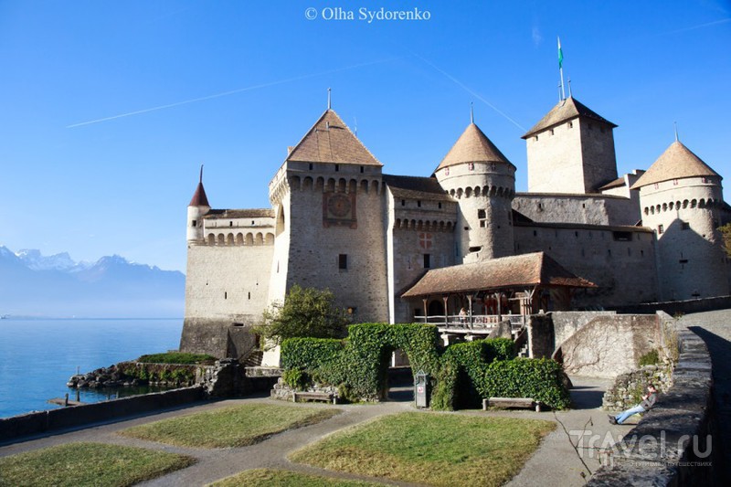 Шильонский замок. Château de Chillon / Фото из Швейцарии