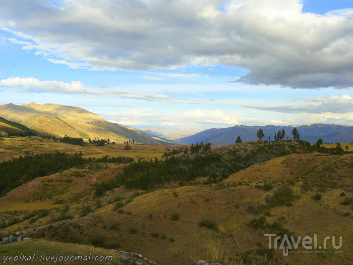 Un gran viaje a America del Sur. Перу. Valle Sagrado. Тамбомачай, Пука Пукара и Кенко / Перу
