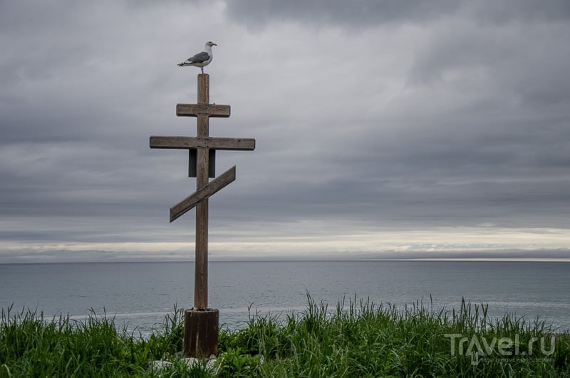 Крест у Соленого озера / Фото из России