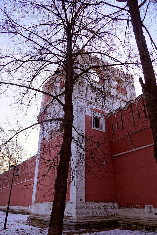 Донской монастырь - стены, храмы, горельефы / Фото из России