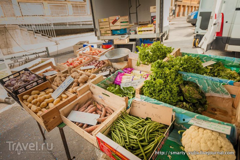 Рынок в Рона-Альпах / Франция