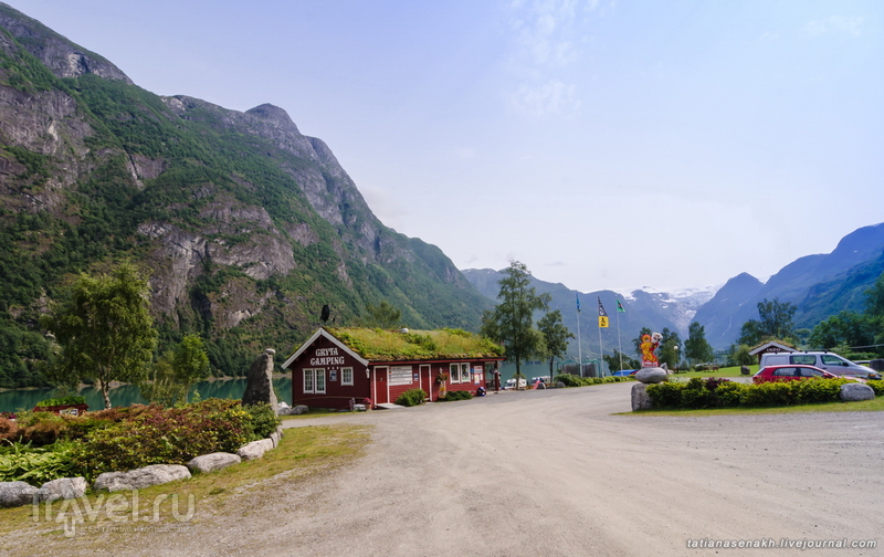 Норвегия 2013. Дорога 258. Водопад Овстефоссен / Фото из Норвегии