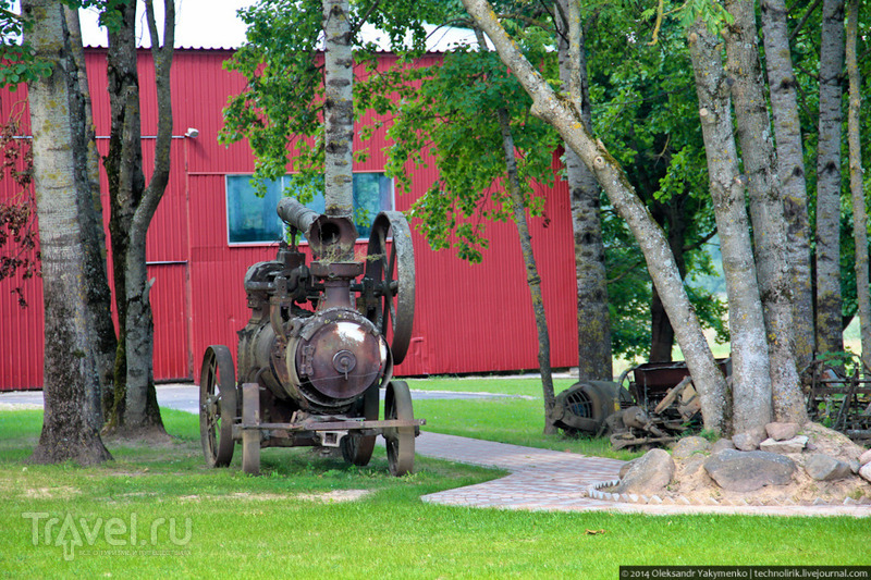 Музей крестьянского подворья и сельскохозяйственных машин в Узваре / Фото из Латвии