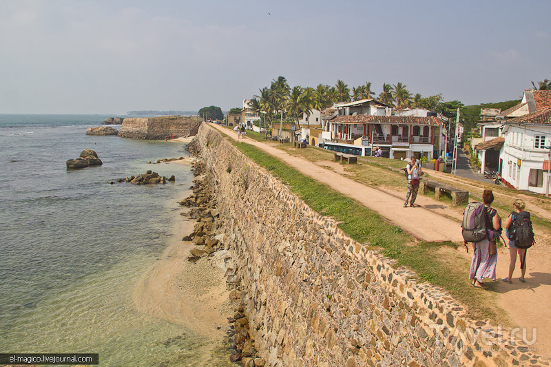 Европейские улочки и самый большой форт в Азии. Галле / Фото со Шри-Ланки