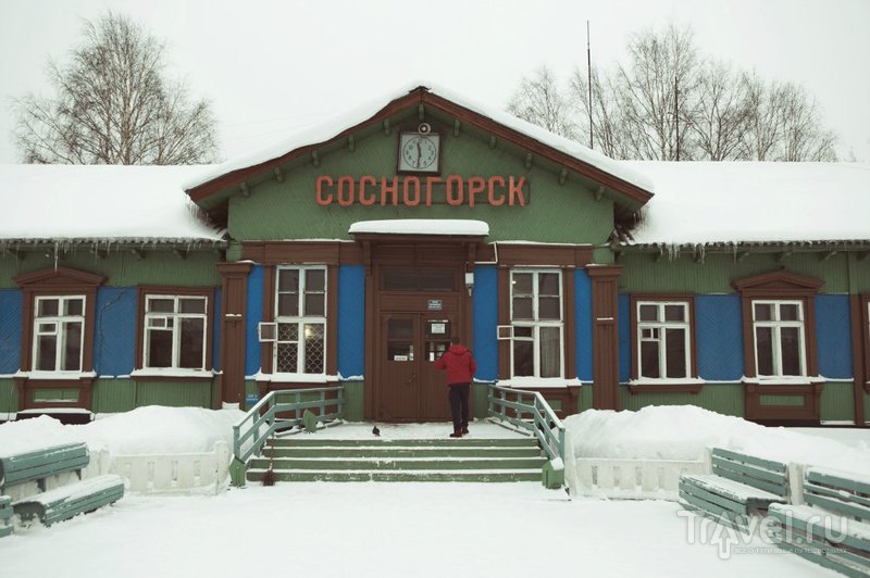Путешествие на поезде по крайнему северу России / Россия