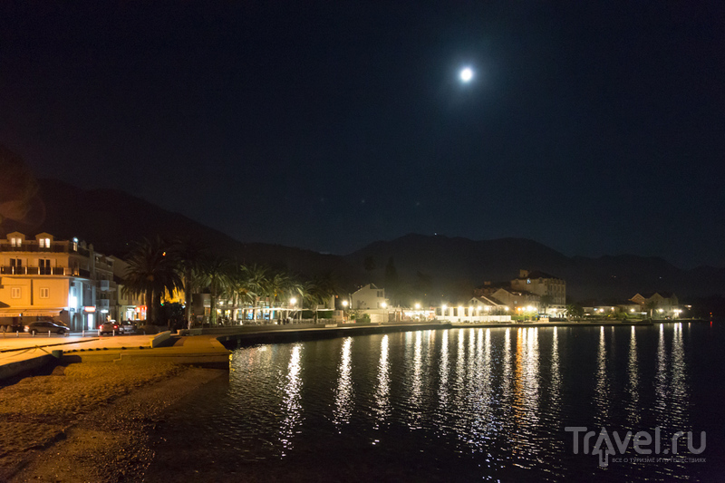 Вечерний Тиват и Porto Montenegro / Фото из Черногории