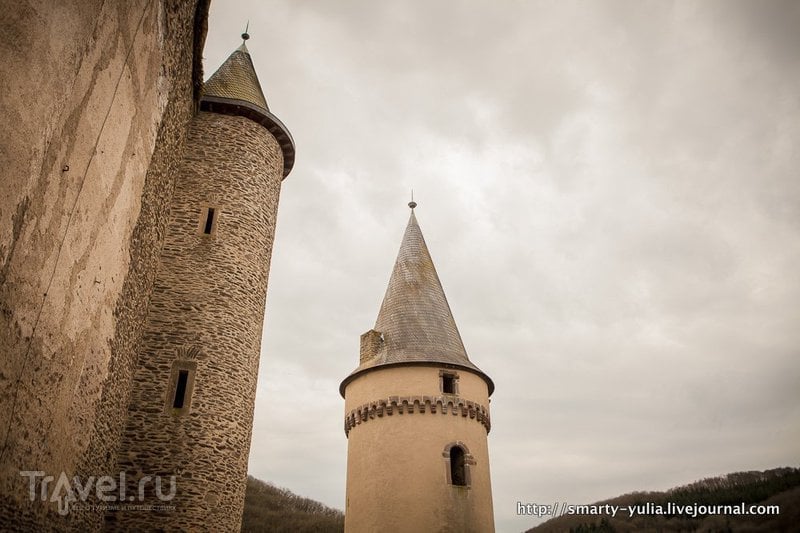 Люксембург: замок Вианден / Фото из Люксембурга