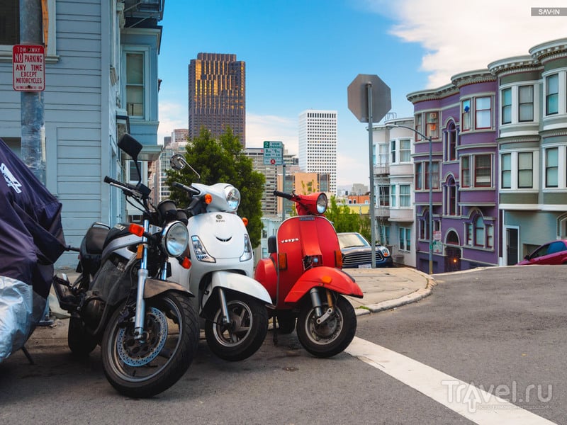 На велосипеде по пригородам Сан-Франциско / США