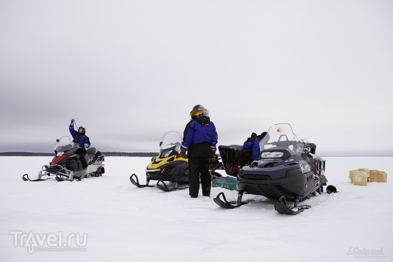 Снегоходный тур в Карелии / Россия