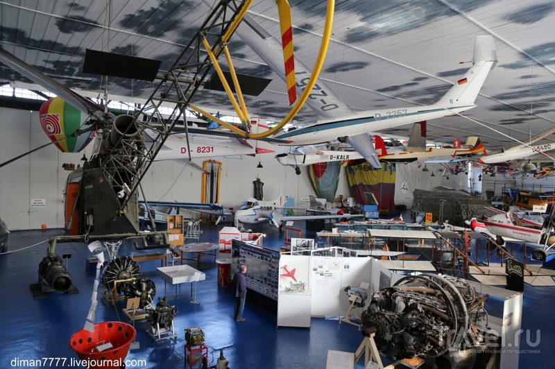 Авиационный музей в  Мерзебурге / Германия