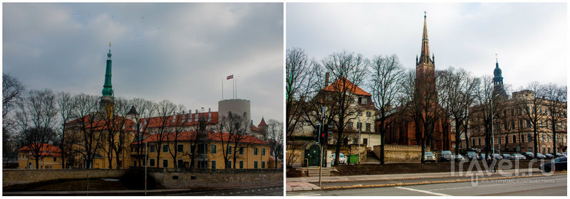 Рига - город контрастов / Латвия