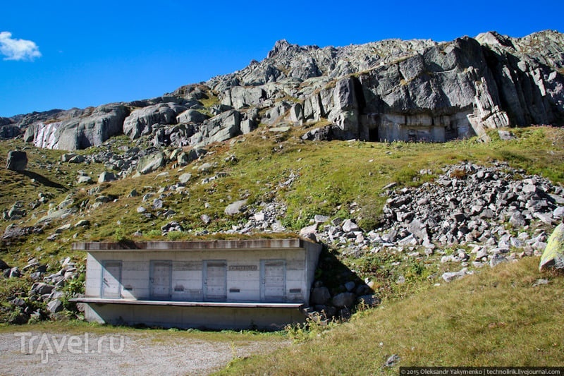 Artilleriewerk San Carlo - секретная крепость перевала Сен-Готард / Фото из Швейцарии