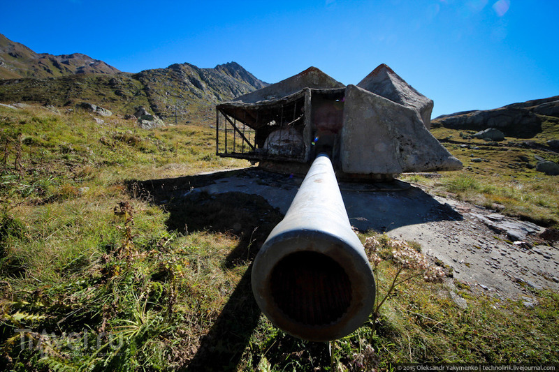 Artilleriewerk San Carlo - секретная крепость перевала Сен-Готард / Фото из Швейцарии