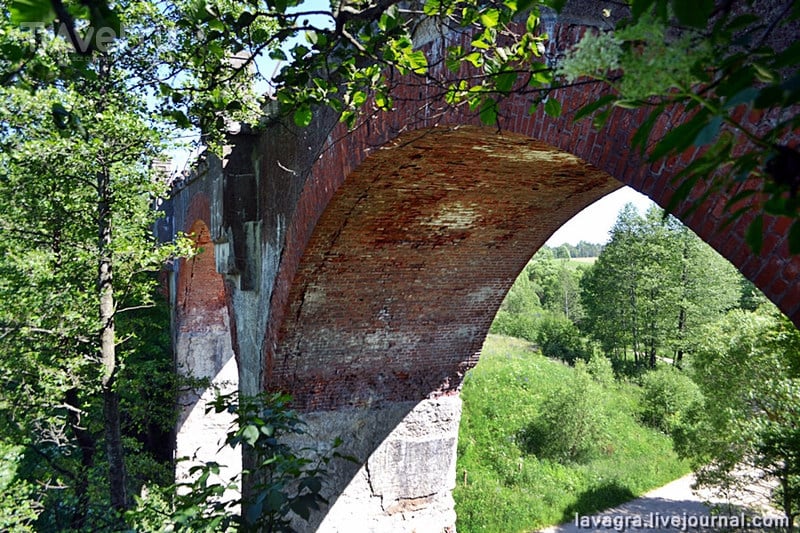 Чудеса Восточной Пруссии - "древнеримские" арочные мосты в Станчиках / Польша