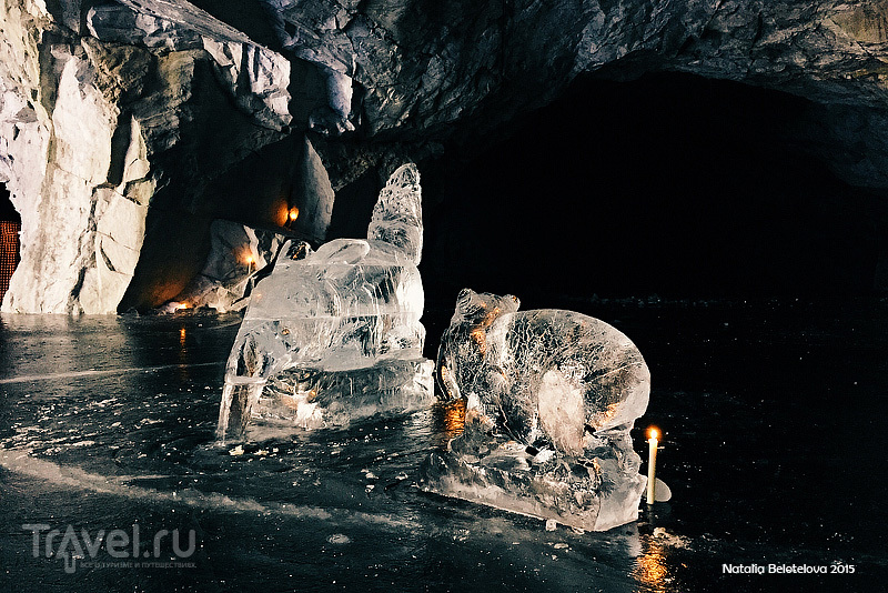 Пещера Ледяного Короля в Мраморном карьере, Рускеала, Карелия / Фото из России