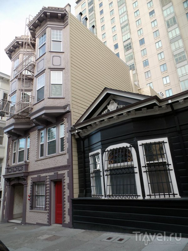 Архитектура Сан-Францискo: небольшие домики / США