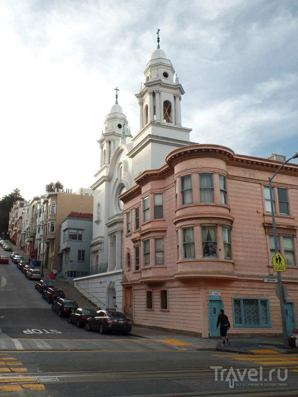 Архитектура Сан-Францискo: небольшие домики / США