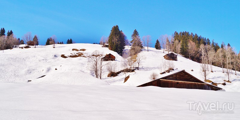 Хабкерн - в горах, "где много ястребов"... / Фото из Швейцарии