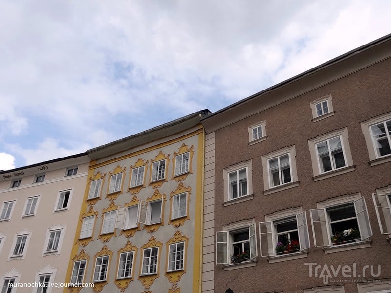 "Сердце" Зальцбурга: две старые площади и немного воскресного рынка / Австрия