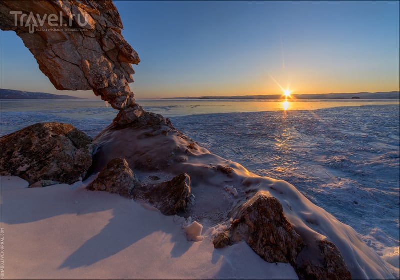 И снова ледяной Байкал: путешествие по Малому морю / Фото из России