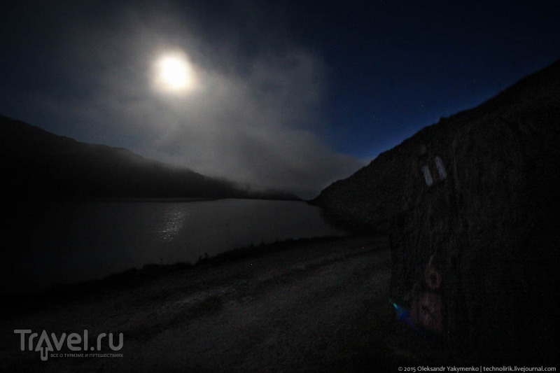 Ночь в горах / Фото из Швейцарии