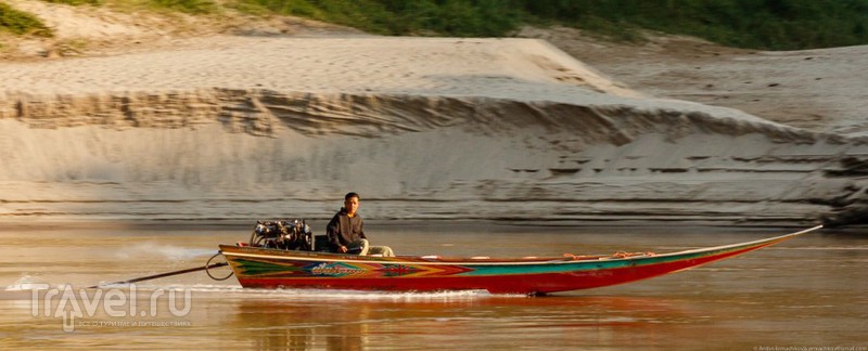 Большое Азиатское Путешествие: Лаос. Сплав на slow boat по Меконгу / Фото из Лаоса