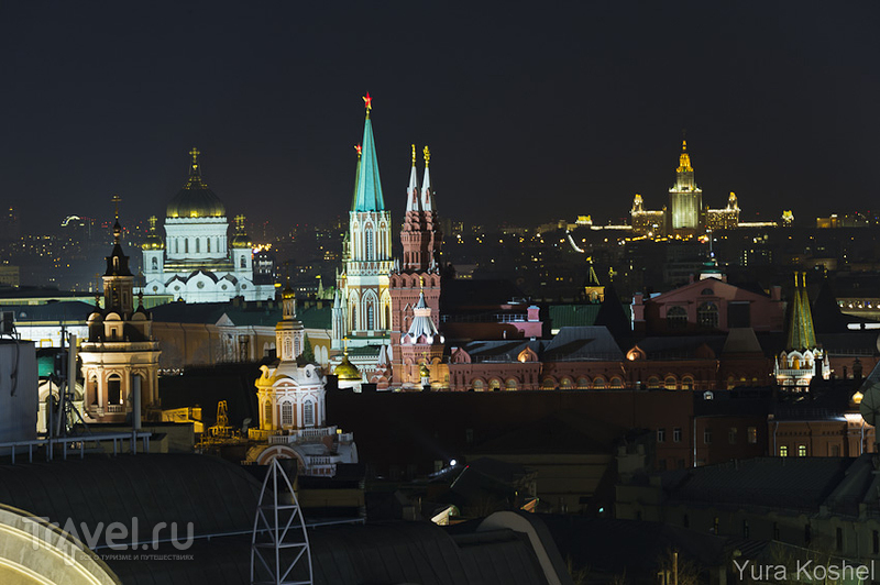 Вечерняя прогулка по Москве / Фото из России