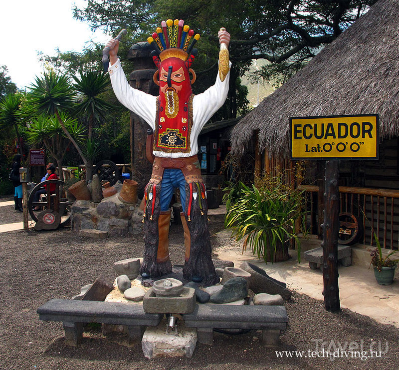 Поездка к "Середине Мира", музей Intinan и поиски настоящего экватора в Эквадоре / Эквадор