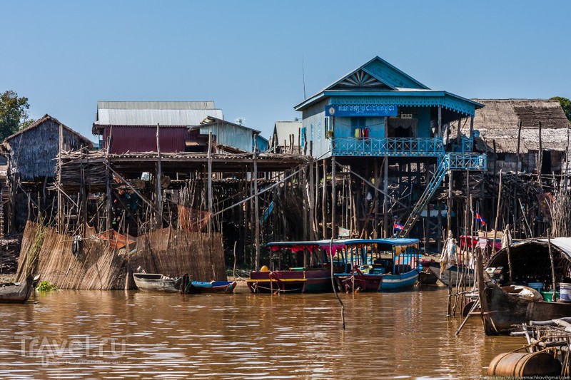 Большое Азиатское Путешествие: Камбоджа. Плавучие деревни озера Тонлесап / Фото из Камбоджи