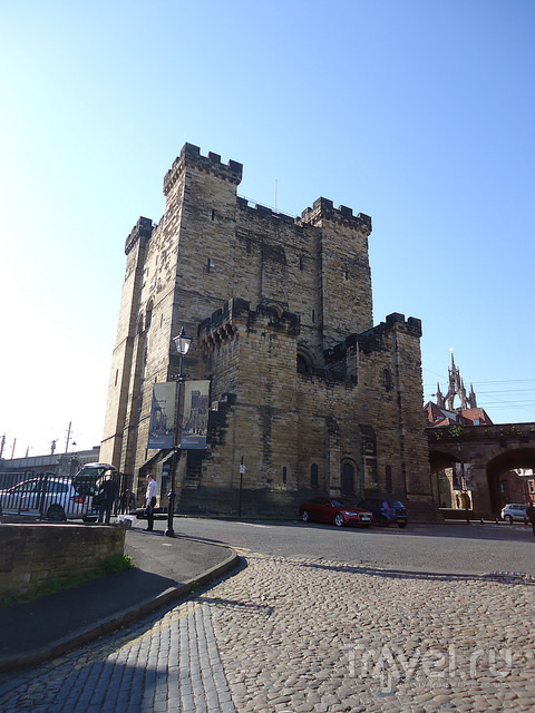 Город Ньюкасл и Newcastle Castle / Великобритания