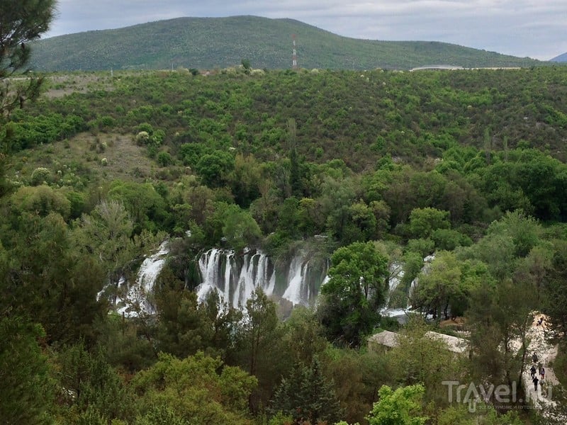 Роскошный водопад Кравице в Боснии и Герцеговине / Фото из Боснии и Герцеговины