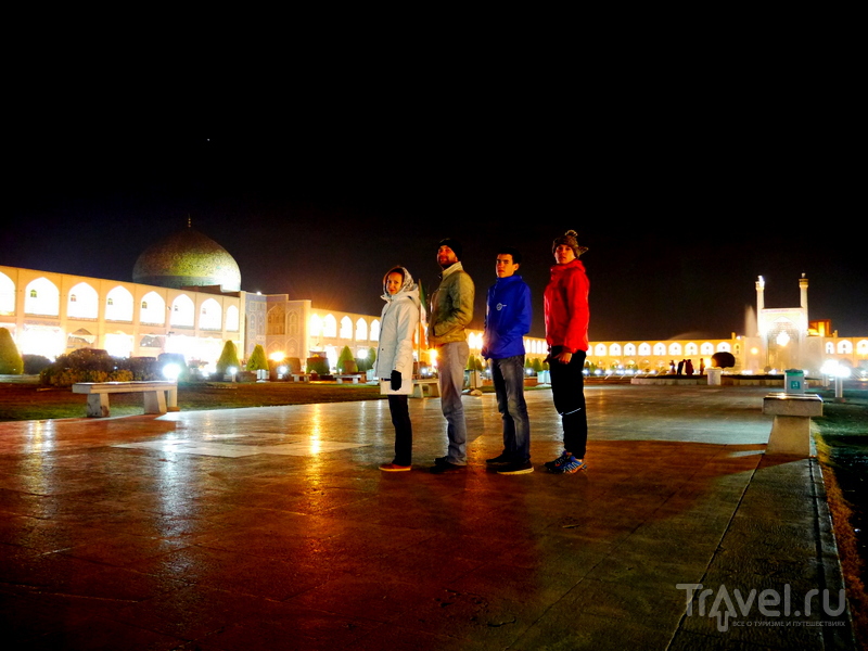 Прогулка по вечернему Исфахану / Иран