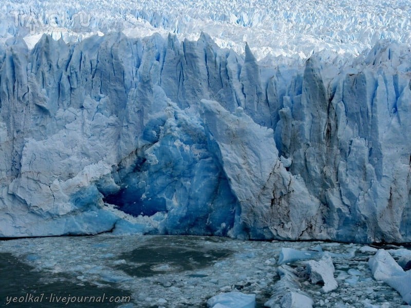Чили - сбыча мечт! Патагония. Аргентина. Ледник Перито Морено - море голубого льда / Фото из Аргентины