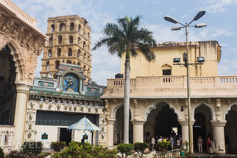 Индия. Дворец Маратхов в Танджавуре (Thanjavur Maratha Palace) / Индия