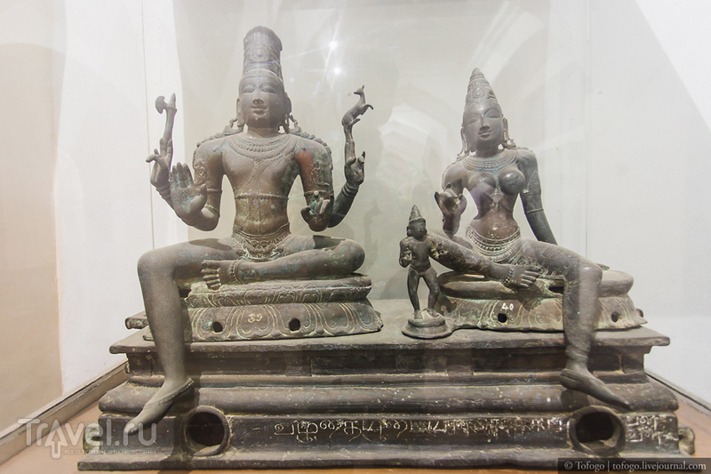 Индия. Дворец Маратхов в Танджавуре (Thanjavur Maratha Palace) / Индия