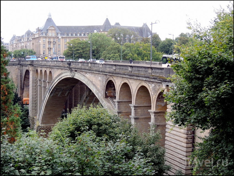 Люксембург. Мост Адольфа и другие слоны / Люксембург