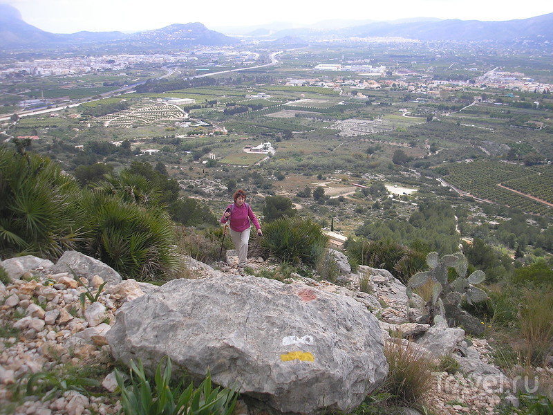 На вершину Сегарии (Segaria) / Фото из Испании