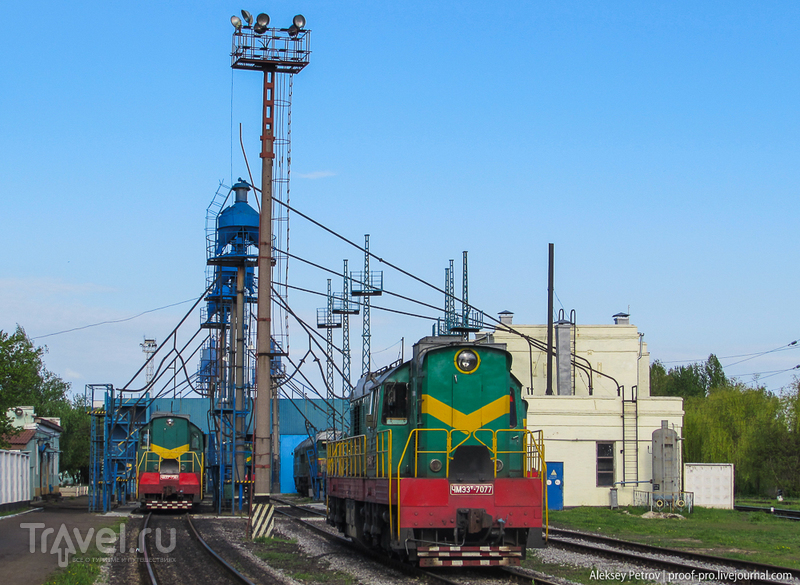 Железнодорожный день Победы. Паровозные покатушки / Фото с Украины