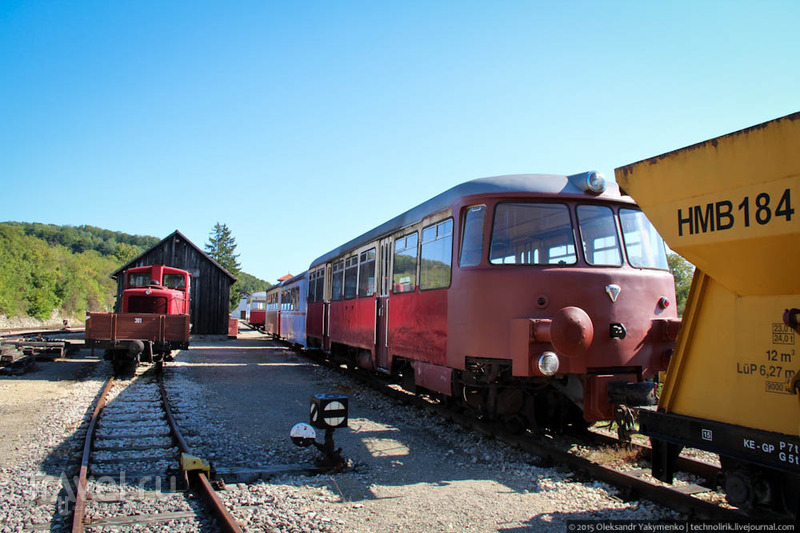 Узкоколейка Härtsfeldbahn / Фото из Германии