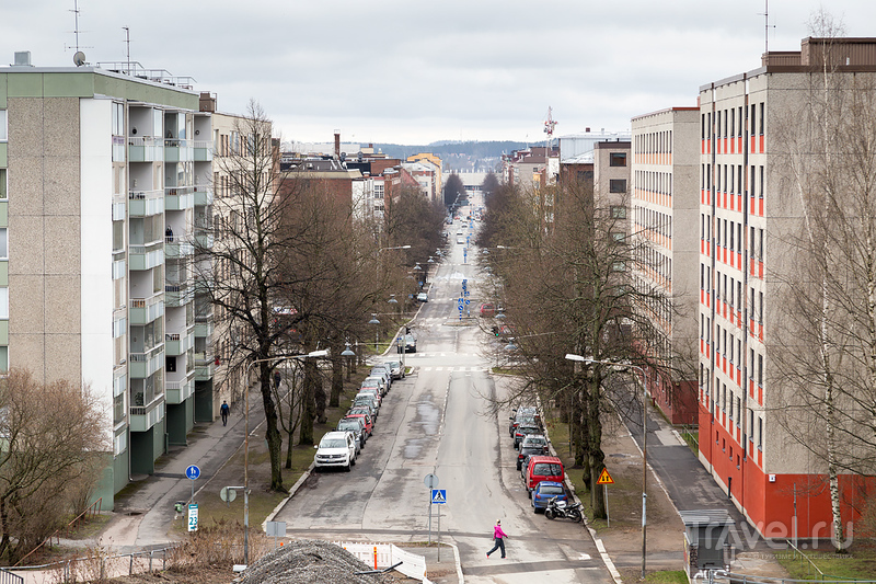 Тампере. Жилые кварталы города / Фото из Финляндии