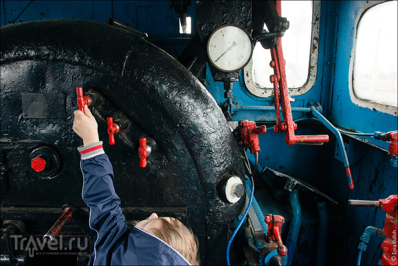 Музей паровозов, настоящее депо и поездка на ретро поезде / Фото из России