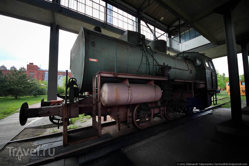 Железнодорожная техника угольных карьеров Саксонии / Германия