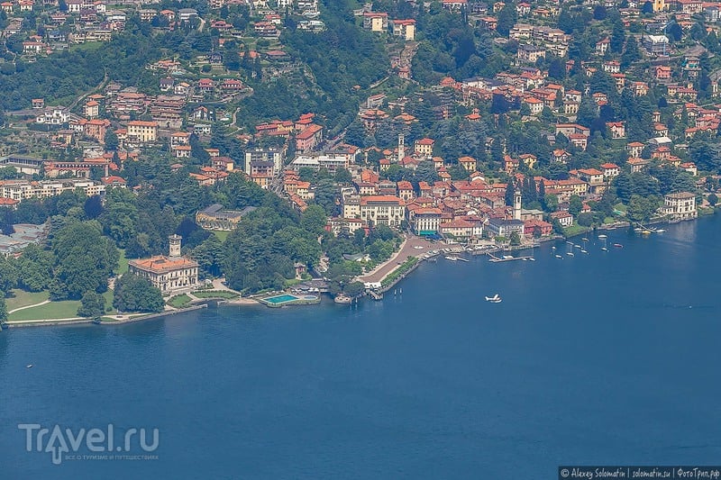 Смотровая площадка на озеро Комо с высоты 500 метров / Фото из Италии