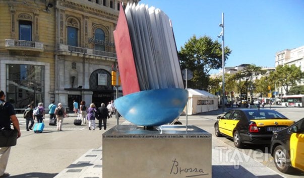 Современное искусство на улицах Барселоны / Испания