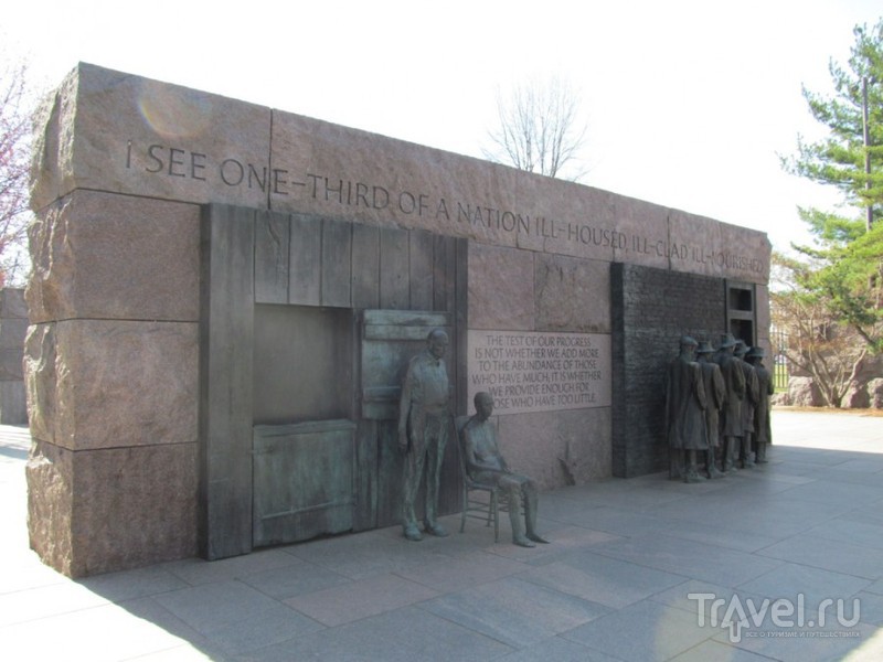 Вашингтон. Молл, Мемориалы и Арлингтонское кладбище / США