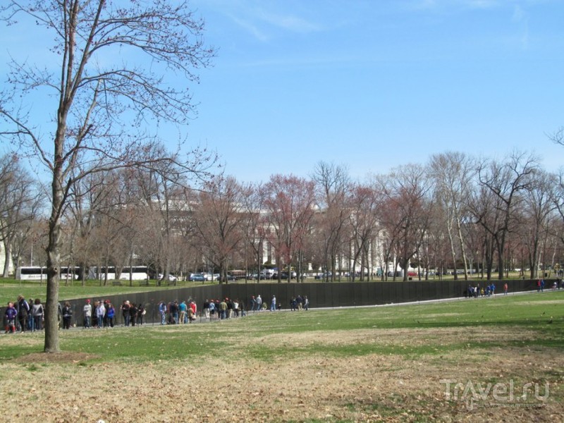 Вашингтон. Молл, Мемориалы и Арлингтонское кладбище / США
